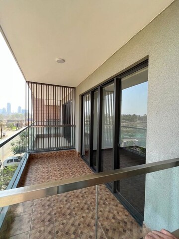Balcony in 3 BHK Apartment at Adani Samsara Vilasa, Sector 63 – for Rent