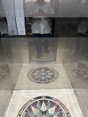 Bathroom in 4 BHK Builder Floor at Parklands, Sector 85 – for Rent