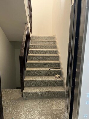 Staircase in 4 BHK Builder Floor at Parklands, Sector 85 – for Rent