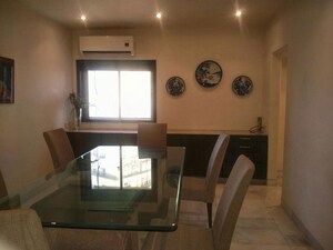 Living Room in 3 BHK Apartment at Jolly Maker Apartment, Cuffe Parade – for Rent