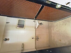 Bathroom in 1 BHK Apartment at Vakratunda Residency, Dhokali – for Sale