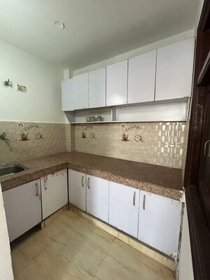 Kitchen in 2 BHK Builder Floor at Saket – for Rent