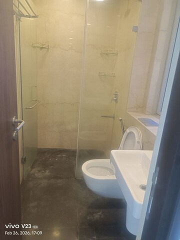 Bathroom in 3 BHK Apartment at Lodha Kiara, Worli – for Rent