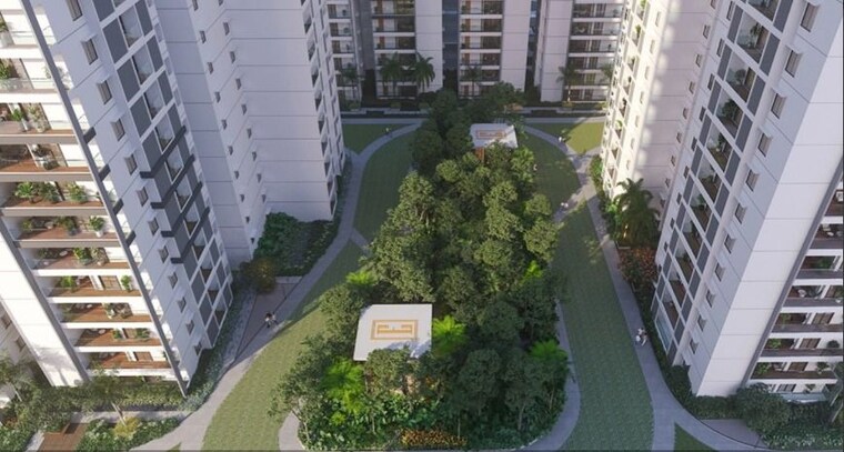 Balcony, ramky-the-eminent 3 Bedroom 2295 Sq.Ft. Apartment In Gaganpahad Hyderabad 10052535