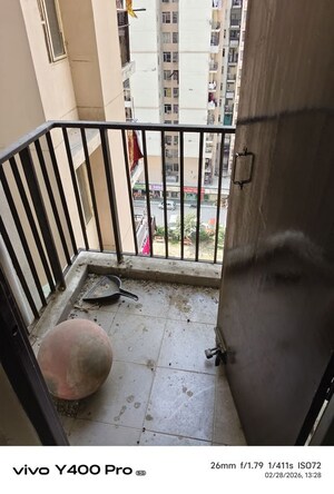 Balcony in 2.5 BHK Apartment at Auric City Homes, Sector 82 – for Rent