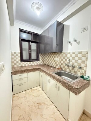 Kitchen in 1 BHK Builder Floor at Paryavaran Complex – for Rent