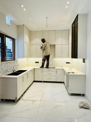 Kitchen in 4 BHK Independent House at Sunny Enclave – for Sale