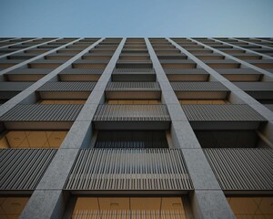  Office Space – Exterior View View at Shyamal - for Rent
