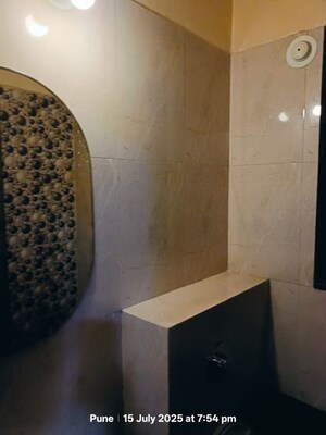 Bathroom in 3 BHK Apartment at Surana Park Marina, Baner – for Rent