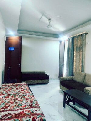 Bedroom in 1 BHK Builder Floor at Paryavaran Complex – for Rent