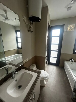 Bathroom in 4 BHK Villa at Vipul Tatvam Villas, Sector 48 – for Rent