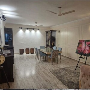 Living Room in 3 BHK Apartment at St Marks Road – for Rent