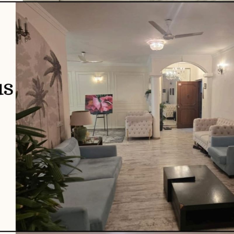 3 BHK + Servant Room,Extra Room Apartment For Rent in St Marks Road