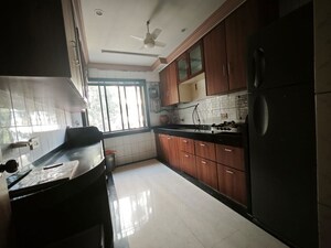 Kitchen in 3 BHK Apartment at Guru Kripa Residency, Chembur – for Rent
