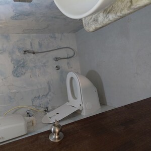 Bathroom in 3 BHK Apartment at Neha Heena Gaurav Jewels, Goregaon East – for Rent