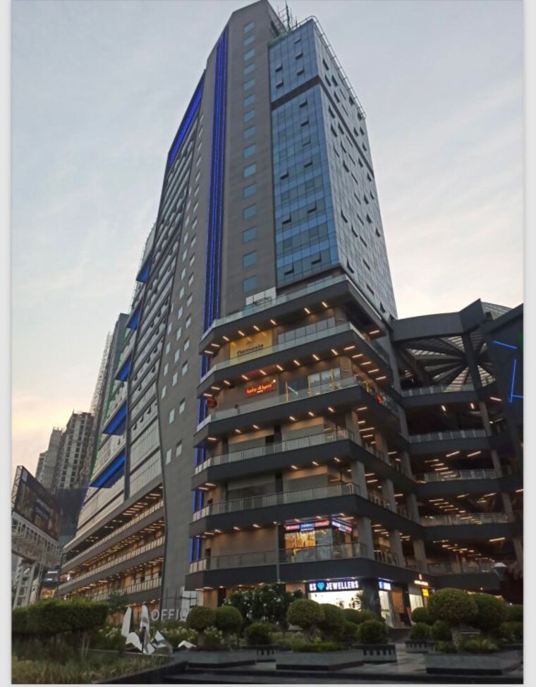 Exterior View, galaxy-blue-sapphire-plaza Studio 885 Sq.Ft. Apartment In Sector 4 Greater Noida Greater Noida 10053028