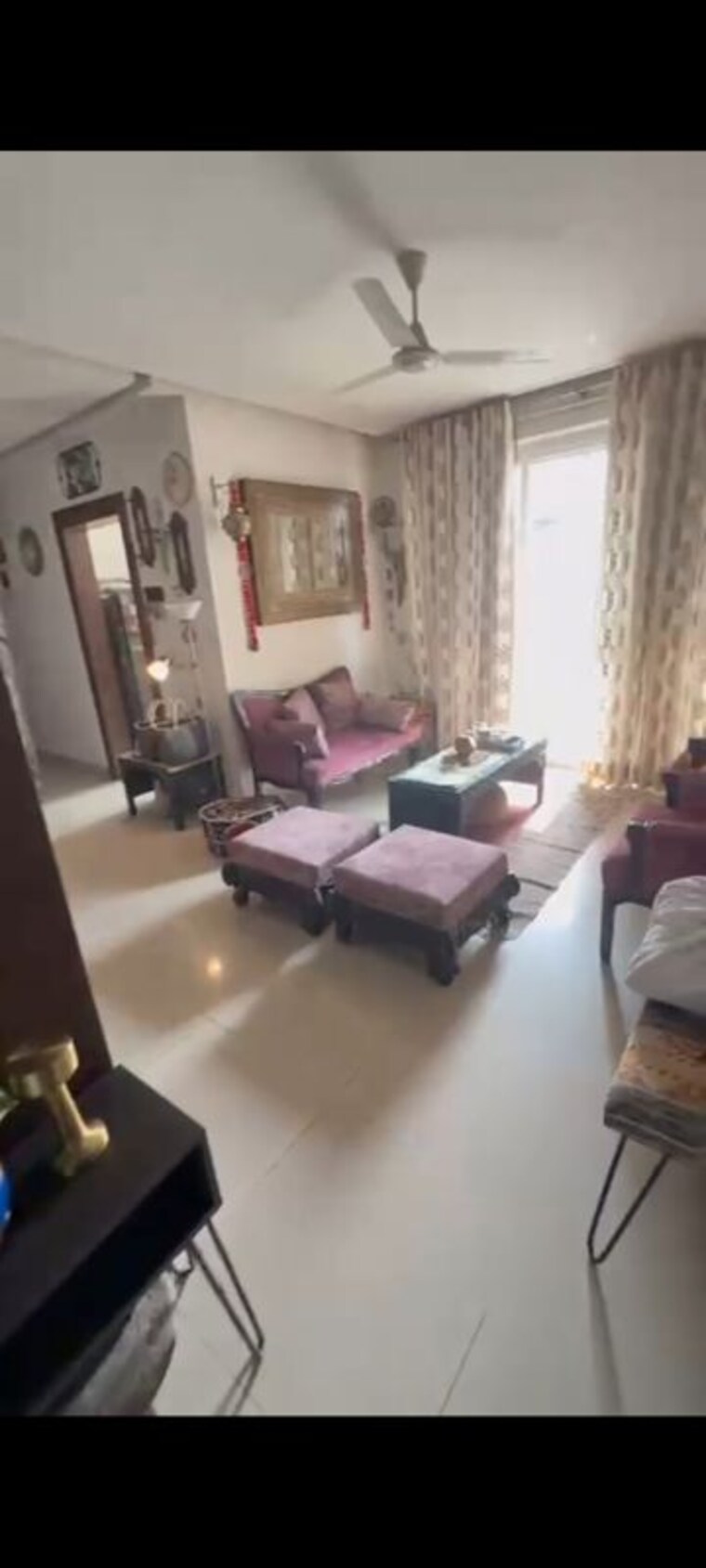 Living Room, emaar-palm-gardens 3 Bedroom 1850 Sq.Ft. Apartment In Sector 83 Gurgaon 10052984