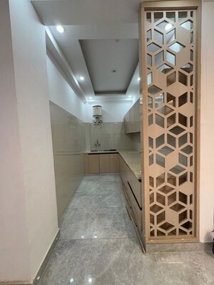 Kitchen in 2 BHK Builder Floor at Palm Residency Chhatarpur, Chattarpur – for Rent