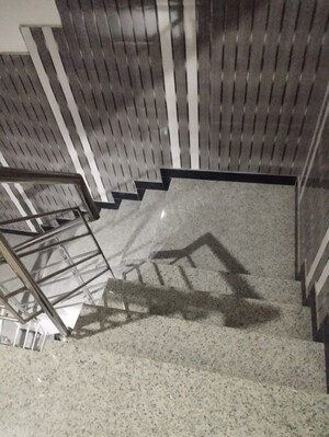 Staircase in 2 BHK Apartment at Palm Residency Chhatarpur, Rajpur Khurd Extension – for Rent