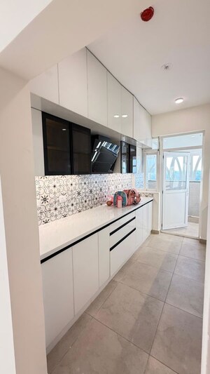 Kitchen in 2 BHK Apartment at Sobha Dream Gardens, Thanisandra Main Road – for Rent