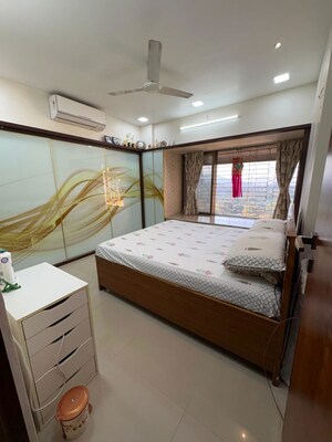 Bedroom in 2 BHK Apartment at Vartak Nagar – for Rent