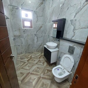 Bathroom in 3 BHK Apartment at GMADA Eco City, North Mullanpur – for Rent