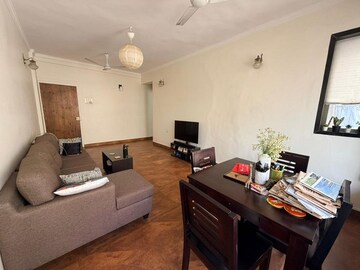 Living Room in 3 BHK Apartment at Khar West – for Rent