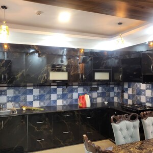 Kitchen in 3 BHK Apartment at Mahagun Mywoods, Sector 16c Greater Noida – for Rent