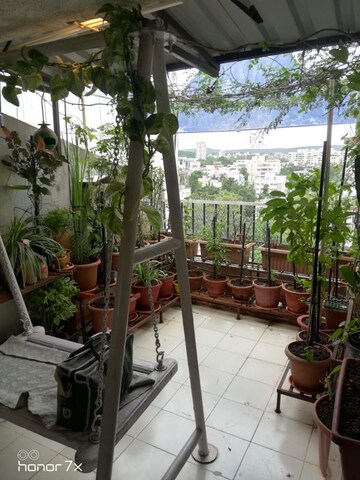 Terrace in 3 BHK Apartment at Warje – for Rent