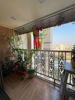Balcony in 2 BHK Apartment at Vartak Nagar – for Rent