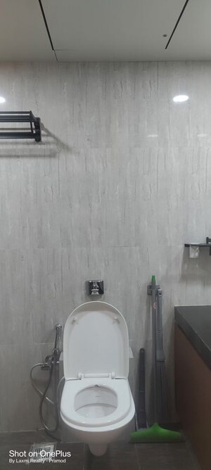 Bathroom in 3 BHK Apartment at Lalitambika Akshay, Worli – for Rent