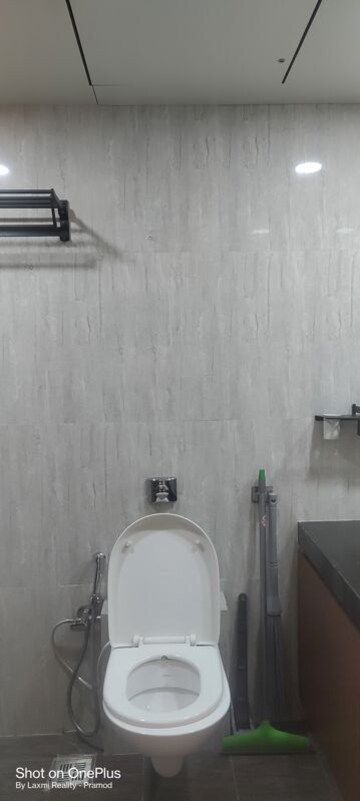 Bathroom in 3 BHK Apartment at Lalitambika Akshay, Worli – for Rent