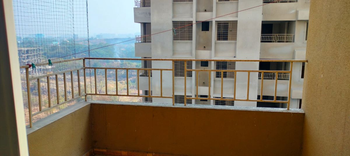 2 BHK + Study Room Apartment For Rent in Sai Dham Dighi