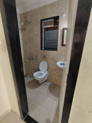 Bathroom in 3 BHK Apartment at Nisarg Hyde Park, Kharghar – for Sale