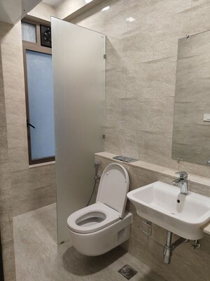 Bathroom in 2 BHK Builder Floor at Vasundhara Sector 3 – for Rent