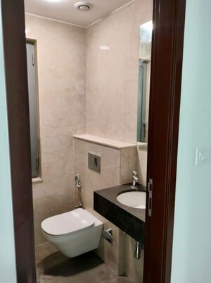 Bathroom in 3 BHK Apartment at Piramal Mahalaxmi, Mahalaxmi – for Rent
