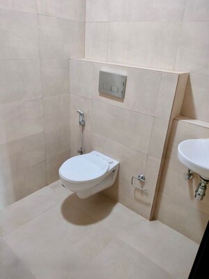 Bathroom in 3 BHK Apartment at Piramal Mahalaxmi, Mahalaxmi – for Rent