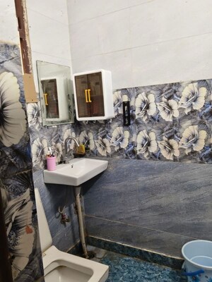 Bathroom in 2 BHK Builder Floor at Mehrauli – for Sale