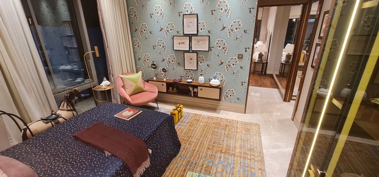 Living Room, piramal-mahalaxmi 4 Bedroom 3200 Sq.Ft. Apartment In Mahalaxmi Mumbai 10053486