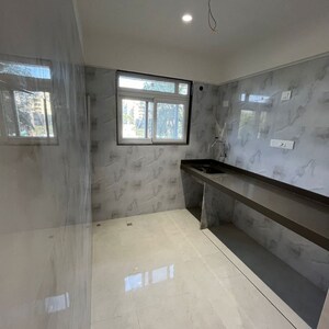 Kitchen in 1 BHK Apartment at Vaibhavlaxmi Queens Glory, Chembur – for Sale