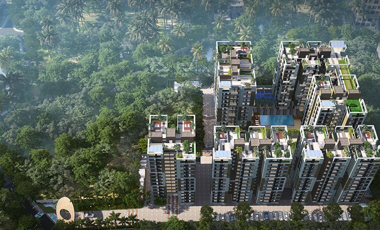 Exterior View, realmark-seasonss 3 Bedroom 1171 Sq.Ft. Apartment In Joka Kolkata 10053521