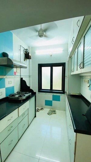Kitchen in 2.5 BHK Apartment at Nirman CHS Malad West, Malad West – for Rent