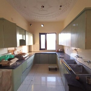 Kitchen in 3 BHK Builder Floor at Sector 9 Panchkula – for Rent