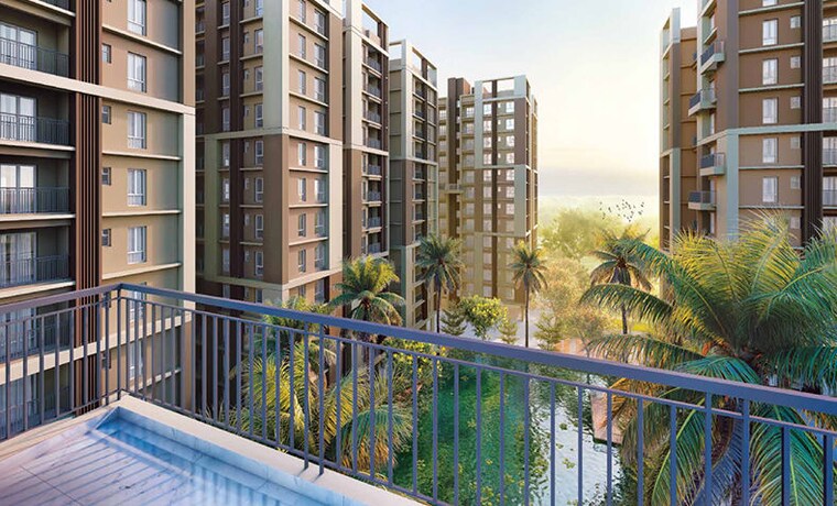 Exterior View, realmark-seasonss 3 Bedroom 1215 Sq.Ft. Apartment In Joka Kolkata 10053546