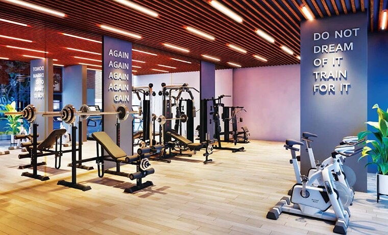 Gym, realmark-seasonss 3 Bedroom 1215 Sq.Ft. Apartment In Joka Kolkata 10053546