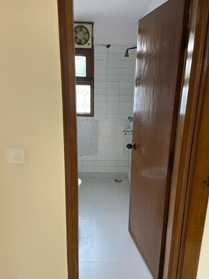 Bathroom in 3 BHK Apartment at Dwarka – for Rent