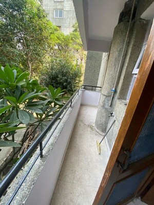 Balcony in 3 BHK Apartment at Dwarka – for Rent