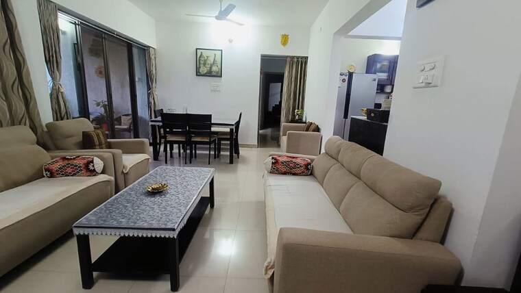 Living Room, katraj 3 Bedroom 1400 Sq.Ft. Apartment In Katraj Pune 10049246