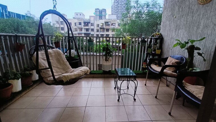 Balcony, katraj 3 Bedroom 1400 Sq.Ft. Apartment In Katraj Pune 10049246
