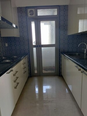 Kitchen in 3 BHK Apartment at Lodha Venezia, Parel – for Rent